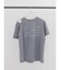 ショルダースリットロゴTシャツ