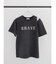 ショルダースリットロゴTシャツ