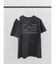 ショルダースリットロゴTシャツ