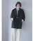 【尾州】Double Melton Cocoon Coat
