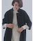 【尾州】Double Melton Cocoon Coat