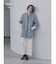 【尾州】Double Melton Cocoon Coat