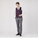 小紋ニットジレ メンズ