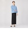 プリントボウタイブラウス 長袖 レディース