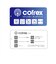 【COFREX】 ボタンダウン 長袖 形態安定 ワイシャツ