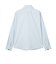 【TOKYO SHIRTS×HIBIYA KADAN】 透け防止 スキッパー 長袖 形態安定 レディースシャツ