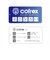 【吸水速乾】【COFREX】 配色 スキッパー衿 ブラウス 半袖 レディースデザインシャツ