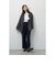 パンツ ストレート ツイル セットアップ可能 レディース