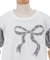 チェックリボンフリルＴシャツ