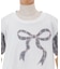 チェックリボンフリルＴシャツ