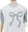 チェックリボンフリルＴシャツ