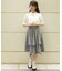 チェーン付イレヘムスカート