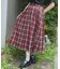 ベルト×チェーンプリーツスカート