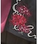 彼岸花刺繍ネクタイブラウス