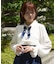 リボン×パールチェーンブラウス