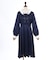Ｗ釦フィッシュテールワンピース