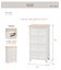SHABBY WOOD 4Dチェスト