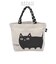 【当商品送料無料】ミニトートバッグ キャンバス 通販 猫 猫3兄弟 小さめ ミニ 小 かわいい 布 レディース ランチバッグ 猫三兄弟 ネコ ねこ