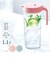 【当商品送料無料】ピッチャー 1.1L ASVEL アスベル 通販 ドリンクビオ DRINK VIO 冷水筒 耐熱 1.1リットル 1100ml