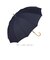 【当商品送料無料】because ビコーズ 雨傘 レディース 長傘 通販 メンズ 12本骨 12フレーム 親骨 63cm ボーダー UVカット