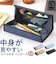 【当商品送料無料】レイメイ藤井 ペンケース 大きく開く 通販 筆箱 ふでばこ 筆ばこ 筆入れ コスメ入れ 化粧ポーチ 工具入れ スマホスタンド 開く