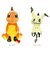 【当商品送料無料】キャラクター リュック 通販 ぬいぐるみリュック ぬいぐるみ かわいい ダイカット ポケモン ポケットモンスター アニメ グッズ