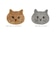 【当商品送料無料】猫 チェアパッド 好評 椅子 クッション にゃふにゃふ ねこ ネコ チェアマット チェアパット シートクッション チェアクッション
