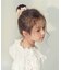 【当該商品送料無料】シュシュ 子供 リボン 大きめ パール 通販 ヘアゴム 髪飾り 子ども こども キッズ 女の子 卒園式 入園式 入学式 卒業式