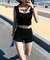 【当商品送料無料】水着 レディース セパレート 通販 ダイヤモンドハーツ swm-0010 Diamond Hearts タンキニ ビキニ