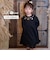 【当商品送料無料】Rora ワンピース 通販 ダリア ストーンワンピース 子供服 キッズワンピース 長袖 カジュアル チュール レース 女の子