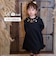 【当商品送料無料】Rora ワンピース 通販 ダリア ストーンワンピース 子供服 キッズワンピース 長袖 カジュアル チュール レース 女の子