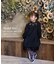 【当商品送料無料】Rora ワンピース 通販 ダリア ストーンワンピース 子供服 キッズワンピース 長袖 カジュアル チュール レース 女の子
