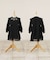 【当商品送料無料】Rora ワンピース 通販 ダリア ストーンワンピース 子供服 キッズワンピース 長袖 カジュアル チュール レース 女の子