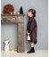【当商品送料無料】Rora ワンピース 通販 ビオラ パール付きバルーンワンピース 子供服 ワンピ 長袖 フォーマルワンピース コクーン パール