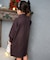 【当商品送料無料】Rora ワンピース 通販 ビオラ パール付きバルーンワンピース 子供服 ワンピ 長袖 フォーマルワンピース コクーン パール