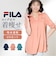 【当商品送料無料】FILA ポロチュニック 通販 チュニック 体型カバー レディース ポロシャツ 七分袖 7分袖 トップス ゆったり ロング丈