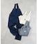【COTTON from U.S.A】ビッグポケットデニムオーバーオール