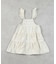 【COTTON from U.S.A】デニムティアードワンピース