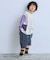 【COTTON from U.S.A】サイドポケットロンT
