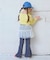 メローリブフレアーパンツ