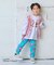 総柄サルエルロングパンツ