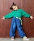 デニムバレルパンツ
