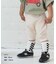 ストレッチサルエルハーフパンツ