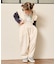 COTTON from U.S.A デニム3WAYフリルサロペット