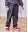 ハイウエストフリルデニムパンツ