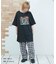 グラフィックプリントビッグTシャツ(160cmのみ)