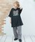 グラフィックプリントビッグTシャツ(160cmのみ)