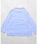 配色ステッチ長袖Tシャツ