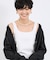 綿シルクベアテレコタンク