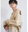 綿シルクベアテレコタンク